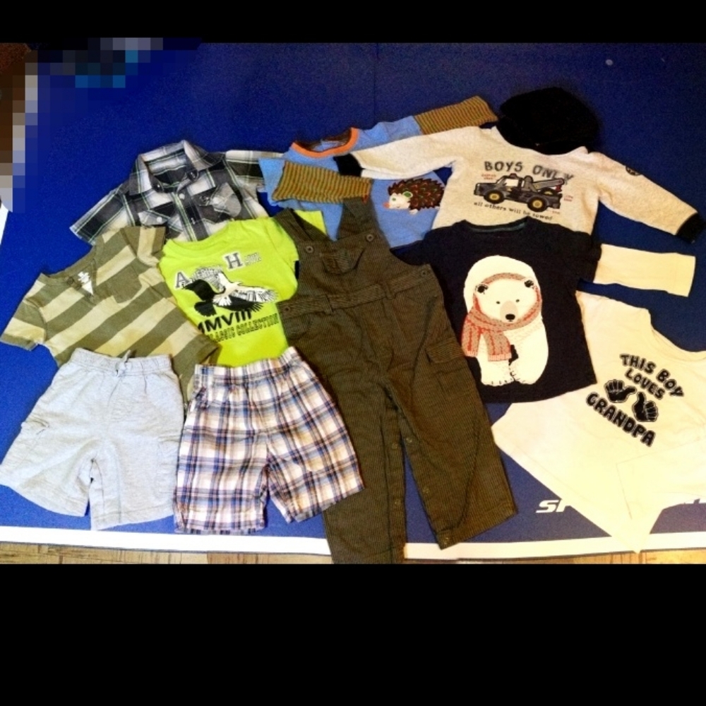 10 pieces 24m/2t boy cloth sets